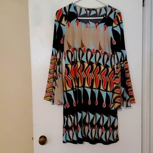 Women's Tri-Color Dress